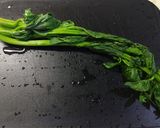 ツルムラサキのごま油塩こんぶあえ作り方1写真