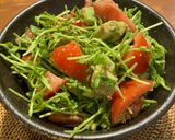 簡単5分！トマトとアボカドの豆苗サラダ作り方6写真