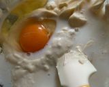 豆腐入りウインナーパンケーキふわもち作り方3写真