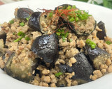 茄子と挽き肉の濃厚みそ炒め🍆コク旨仕上げ作り方5写真