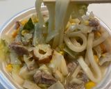 余り物で作る★簡単チャンポンうどん作り方5写真