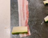 ズッキーニの豚バラ巻きの甘辛焼き作り方4写真