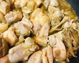 鶏肉とキノコのめんつゆ生姜焼き作り方3写真