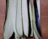 ヨウサマの減塩おやじの長茄子豚挽き肉炒め作り方1写真