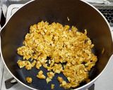 給料日前に!油揚げの肉なしそぼろ丼作り方4写真