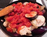 簡単本格的☆なすとチキンのトマト煮☆作り方3写真