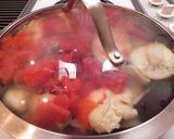 簡単本格的☆なすとチキンのトマト煮☆作り方4写真