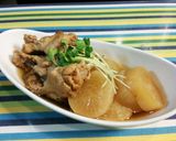 圧力鍋で♪トロトロ鶏手羽と大根の煮物作り方8写真