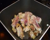 鶏白菜煮込みうどん作り方2写真