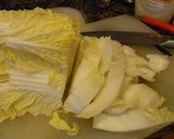 鶏白菜煮込みうどん作り方3写真