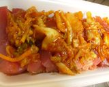 鮪のキムチ漬け（丼）作り方2写真