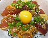 鮪のキムチ漬け（丼）作り方5写真