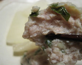 ふんわり鶏つくねと白菜の和風スープ煮作り方5写真
