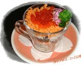 カップでミニいくら丼作り方3写真