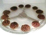 レンジで40秒☆焼きチョコなクッキー作り方4写真