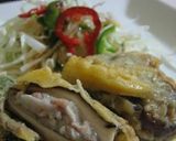 簡単ヘルシー焼き揚げピーマンの里芋詰め作り方8写真