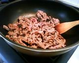 牛肉と玉ねぎの甘辛煮作り方2写真