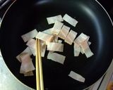 かぼちゃとベーコンのコンソメ煮作り方2写真
