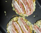 モロヘイヤ入りそばモダン焼き(お好み焼き)作り方5写真