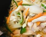 鶏肉と緑黄野菜のカレー丼作り方2写真