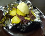 黒いホイルで簡単甘くなる！焼きいも★作り方3写真