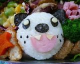 ミジュマルべんとう＊キャラ弁＊作り方5写真