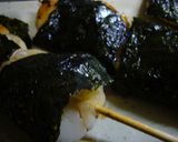 お団子のようなホタテの磯部巻き作り方6写真