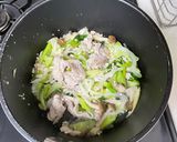 超簡単！余り野菜でペペロンチーノパスタ作り方4写真