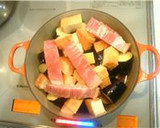 簡単☆ナスと厚揚げとベーコンの煮物♪作り方3写真