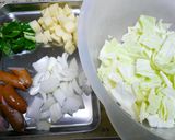 トマト缶で☆ミネストローネ風野菜スープ作り方1写真