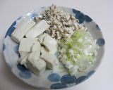 ふわっふわ♡豆腐入り鶏つくね♪味噌鍋に♪作り方1写真