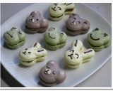混ぜるだけ♪乾燥なしの簡単マカロン♪作り方20写真