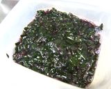 夏秋限定のお楽しみ！紫色の金時草ご飯♪作り方6写真