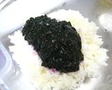 夏秋限定のお楽しみ！紫色の金時草ご飯♪作り方7写真