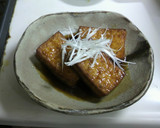 厚揚げのゆずしょうが焼き作り方5写真