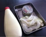 簡単☆ツナマヨパスタ作り方1写真
