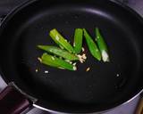 鮭とオクラのパスタ作り方3写真