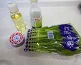 簡単　小松菜のツナポン酢作り方1写真