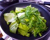 簡単　小松菜のツナポン酢作り方3写真