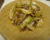 少し残ったら!キャベツと豚肉の炒め物作り方7写真