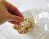 キャベツのニンニクごま味噌あえ作り方3写真