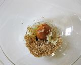 キャベツのニンニクごま味噌あえ作り方4写真