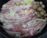 簡単鍋！豚肉と白菜ミルフィーユ作り方4写真