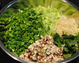 肉汁ジュワ～☆焼き餃子作り方1写真