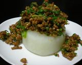 肉味噌たっぷーり♡ふろふき大根作り方6写真
