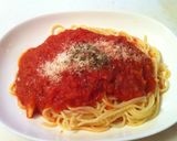 とってもトマトなトマトソーススパ作り方5写真