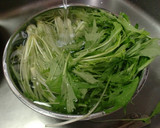 水菜とえのきのお浸し作り方2写真
