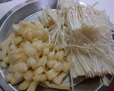 水菜とえのきのお浸し作り方3写真