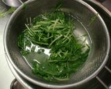 水菜とえのきのお浸し作り方5写真