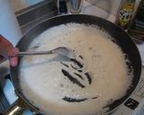 鮭のムニエル★明太クリームソース♪作り方5写真